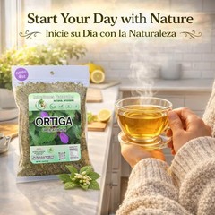 Ortiga hoja seca TE(Stinging Nettle dried Leaf & Root Loose Tea 4oz (113 gr) |