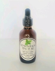 Lemon Balm Tincture, Herbal Extract, Anxiety Relief, Sleep Aid, Stress,Digestion