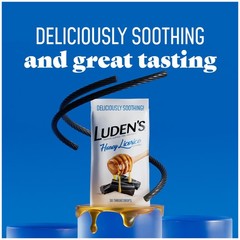 Luden’s Soothing Throat Drops, Honey Licorice, 30 ct 30 Count (Pack of 1)
