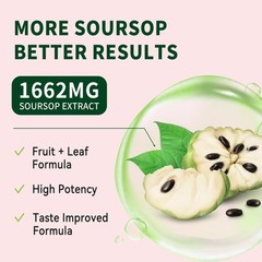 Soursop Living Bitters (Herboganic) 100% Natural 16 oz