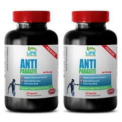 Weight Loss Skinny Herbal – ANTI PARASITE 1475MG – Detox 2 Bottle 120 Capsules