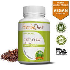 Cat’s Claw Extract 3% Oxindole Alkaloids Capsules Uncaria Tomentosa Arthritis