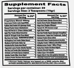 8oz Nopal en polvo powder Prickly Pear Cactus Gastritis Constipation Fiber forte
