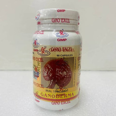 Gano Excel Ganoderma Lucidum 90 Capsules Reishi Lingzhi Herbal Supplement