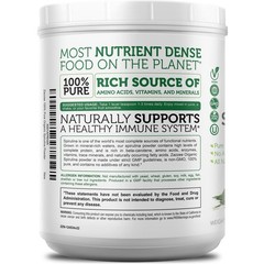 Zazzee USDA Organic Spirulina Powder, 2.2 Pounds 1 KG, 303 Servings