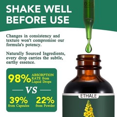 Mullein Leaf Extract with Chlorophyll for Clear Breathing – 2 Fluid Ounces