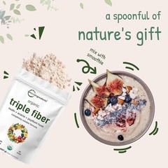 Organic Triple Fiber Powder 2lb – Gut & Digestive Support