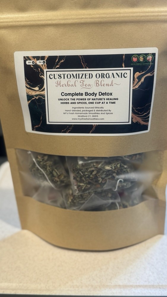 14-Day Complete Body Detox Herbal Tea – Cleanse & Revitalize! 28 Servings