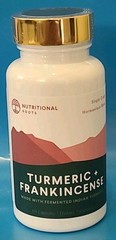 Nutritional Roots TURMERIC+ FRANKINCENSE Plant Powered Comfort, 60 CAPS 06/28