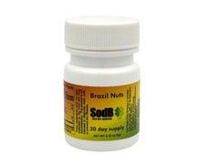2 Pack, Semilla de Brasil, Brazil Nuts, Orange Bottle, 10 grams(Pack of 1)