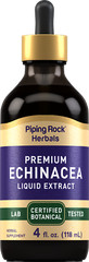 Echinacea Tincture Drops | 4 fl oz | Liquid Extract | Non-GMO | by Piping Rock