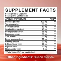 Women’s Health Supplement-Natural Formula for Leg, Breast & Skin Health Support
