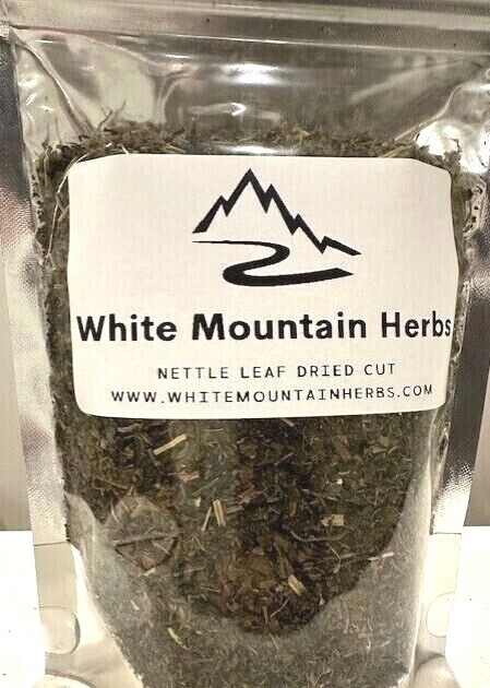 Stinging Nettle Leaf Wild Crafted Cut ~ Freshly Packed USA Free Ship