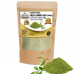 Atalantia Ceylanica Leaf Powder 100g Wild Lemon 100% Organic Yaki Naran Powder