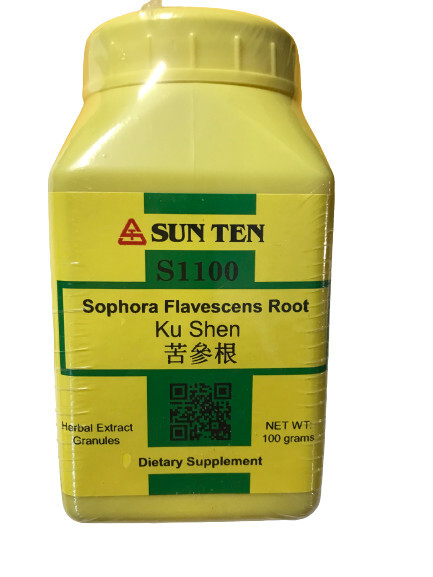Sun Ten – Sophora Flavescens Root /Ku Shen Gan / 苦蔘根,Concentrated Granules 100g
