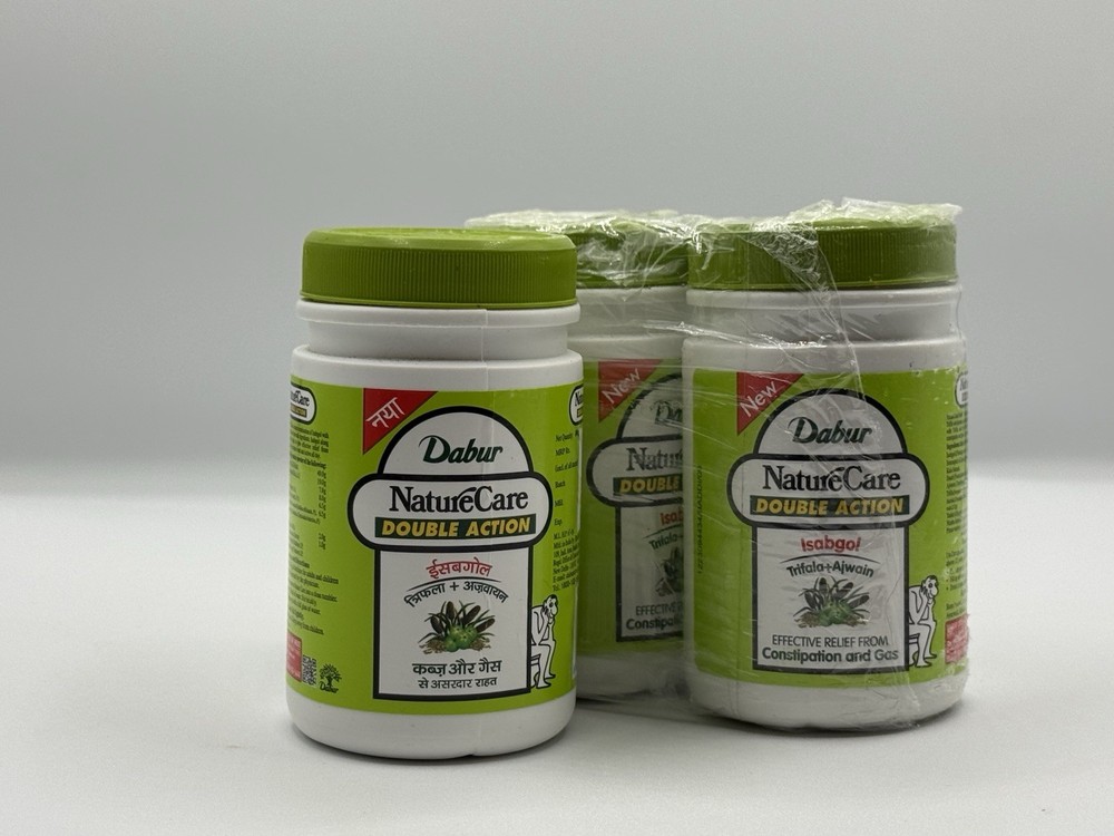 Dabur Nature Care Isabgol Double Action – 100gm Relief From Constipation
