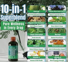 2/4PACK 60ml SOURSOP Bitters Liquid Drops 10 in 1 Herbal Extracts Overall Health