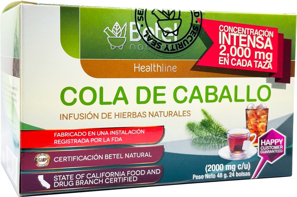 Cola de Caballo (Horsetail) Tea by Betel Natural – Healthy Nails, Hair, Skin