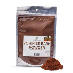 Yohimbe Bark Powder – 4 Oz, Wildcrafted Dried Yohimbe Powder Sourced from Africa