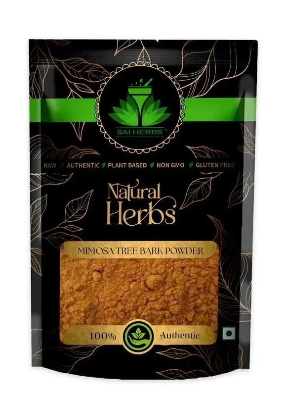 SAI HERBS Mimosa Tree Bark Powder | He Huan Pi | Pure & Natural 500gm