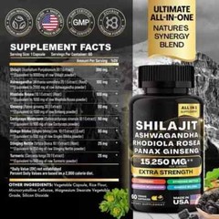 6X Dynamic Vitality Bundle – Sea Moss Multivitamin & Shilajit Power Combo US