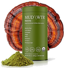 MUD WTR Matcha Mushroom Powder Lion s Mane Chaga Reishi Organic 30 Servings