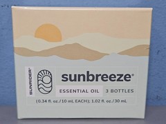 Sunrider Sunbreeze Essential Oil – 3 Bottles x 10 mL – Exp 5/2028 – New & Sealed
