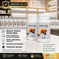 Gano Excel Excellium 90 Capsules Ganoderma Lingzhi Reishi Supplement Malaysia