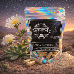 Kanna Extract | STRONGEST 100:1 (Vegetarian Capsules) Mood lifting nootropics