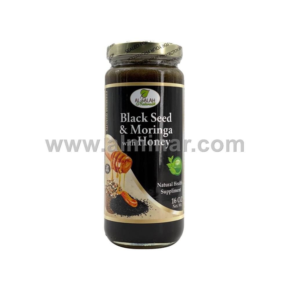 Black Seed & Moringa with Honey – 16 OZ