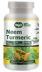 Neem Turmeric Capsules – 300 Tablets, 1000mg, Equal Ratio, 150 Servings (2 Pack)