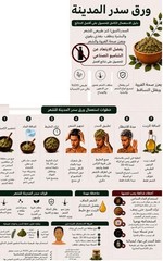 Organic Madinah Sidr Leaf Powder 150g w/ Bowl, Brush & 7 Leaves for Ruqyah
