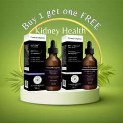 Herbal Kidney Support Complex|GET 1 FREE Kidney Stone&Urinary Tract Health Drops