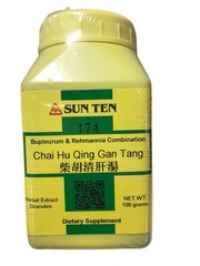 SUN TEN – Bupleurum & Rehmannia Formula, 100gm Granules / Chai Hu Qing Gan Tang