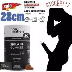 Man Matters Men’s Shilajit Gummies for Power Stamina & Wellness