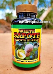 Zapote Blanco ✅ 150 Capsules 300 mg each White Zapote by Plantimex