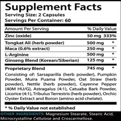 Maca Supplements Desire, Sexual Health, Enhance Stamina & Sex Drive 120 Capsules