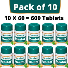 Himalaya MENTAT 600 Tablets Pure Herbs Vegetarian Botanical Fresh Stock EXP 2028