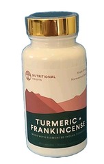Nutritional Roots TURMERIC+ FRANKINCENSE Plant Powered Comfort, 60 CAPS 06/28