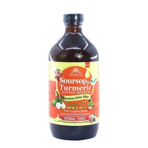 Soursop & Turmeric Living Bitter 16 oz