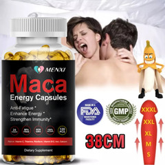 Male Enhancement Capsules Booster & Thicker Last Longer Stronger Bigger 120 Caps