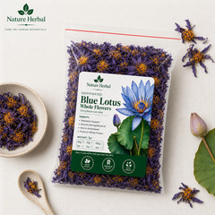 Blue Lotus Dried Flower Nymphaea Caerulea Herbal Tea 100% Natural Botanical Herb