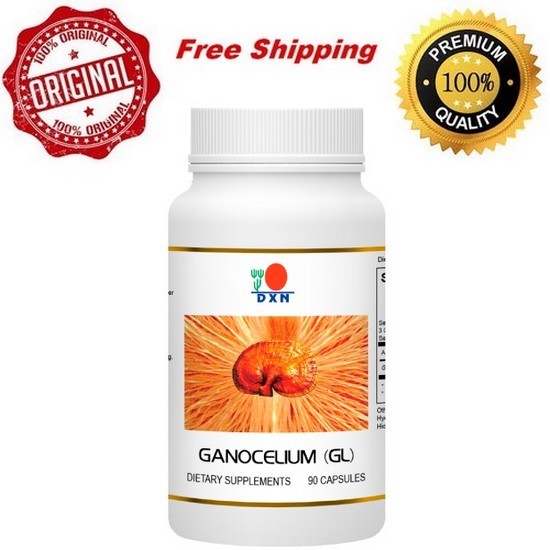 DXN Ganocelium GL 90 Capsules 100% Ganoderma Lucidum – 2 Boxes – Free Shipping
