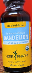 Herb Pharm Dandelion Extract Alcohol-Free Organic 1 fl oz Cleanse & Detoxify