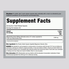 Marshmallow Root Capsules | 2000mg | 120 Count | Non-GMO | by Piping Rock