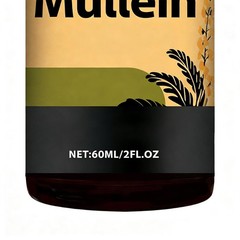 Wild Mullein Leaf Extract Organic Lung Cleanse Drops for Lung Organic Herbal MOD