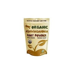 227g (8 oz) 100% Pure Organic Ashwagandha Root Powder Withania Indian Ginseng