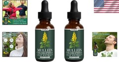 Mullein Leaf Extract with Chlorophyll for Clear Breathing – 2 Fluid Ounces