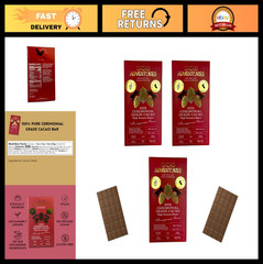 100% Pure Ceremonial Grade Cacao Bars | Wild Strains | Ethically Sourced | 3-Pac