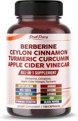Berberine Cinnamon Apple Cider Vinegar Turmeric – Overall Wellness Support